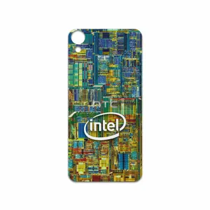 MAHOOT Intel Brand Cover Sticker for HTC Desire 10 Lifestyle