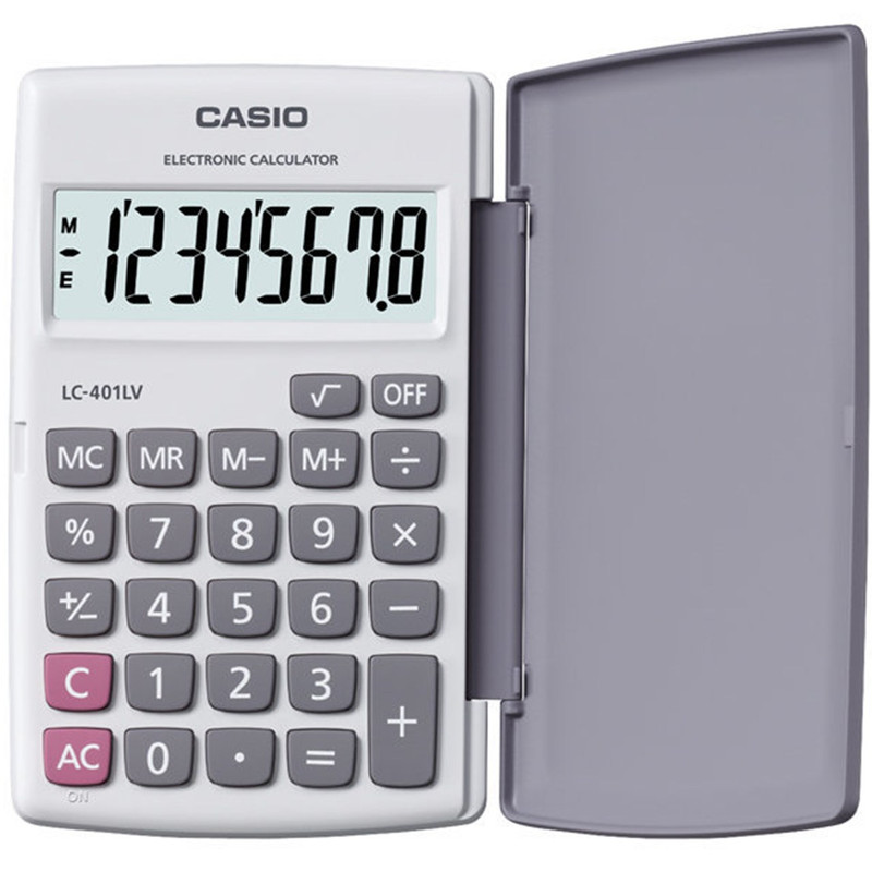 ماشین حساب کاسیو مدل LC-401LV-WE