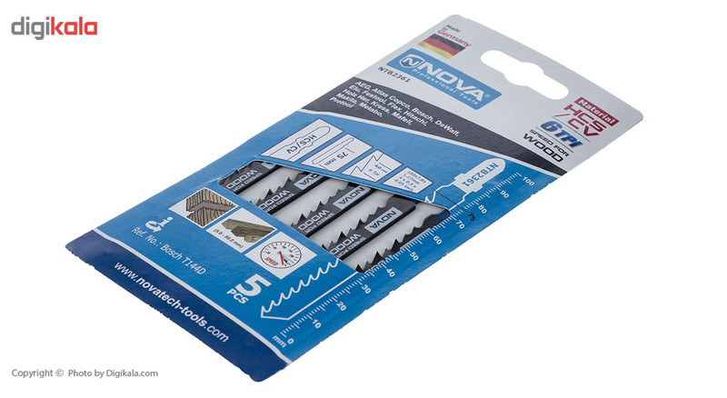 تیغه اره عمودبر نووا مدل NTB 2361 بسته 5 عددی
