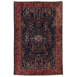 فرش قدیمی دستباف شش و نیم متری سی پرشیا کد 187285