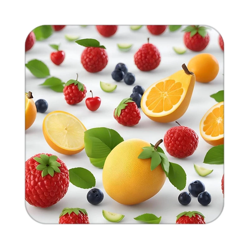 زیر لیوانی کاکتی طرح میوه مدل mp20980