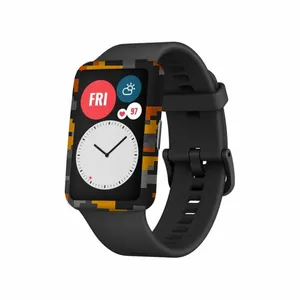  برچسب ماهوت طرح Army-Autumn-pixel مناسب برای ساعت هوشمند هوآوی Watch Fit