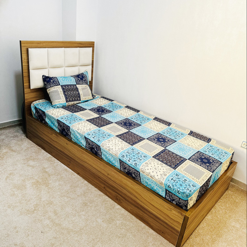 ملحفه ناتوسا مدل سنتی یک نفره سایز 140x240 سانتی متر