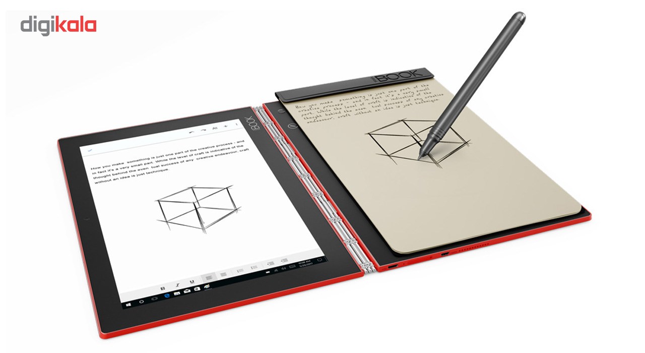 تبلت لنوو مدل Yoga Book With Windows WiFi ظرفیت 128 گیگابایت