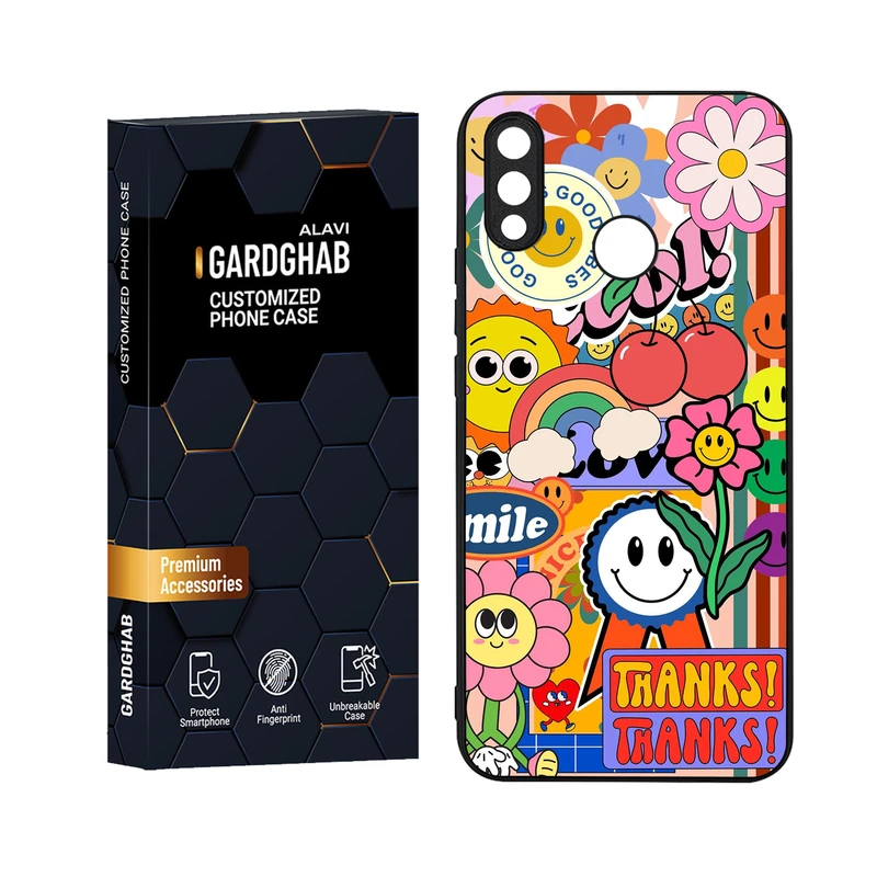 کاور گارد قاب علوی مدل Glass مناسب برای گوشی موبایل هواوی Nova 3i