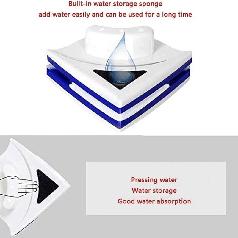 شیشه پاک کن مدل مغناطیسی دوجداره