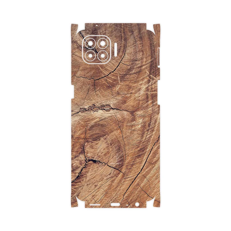 برچسب پوششی ماهوت مدل Wood Texture 5-FullSkin مناسب برای گوشی موبایل اپو A93