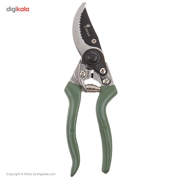 قیچی باغبانی تیغه دندانه دار ورگا مدل 8 اینچ