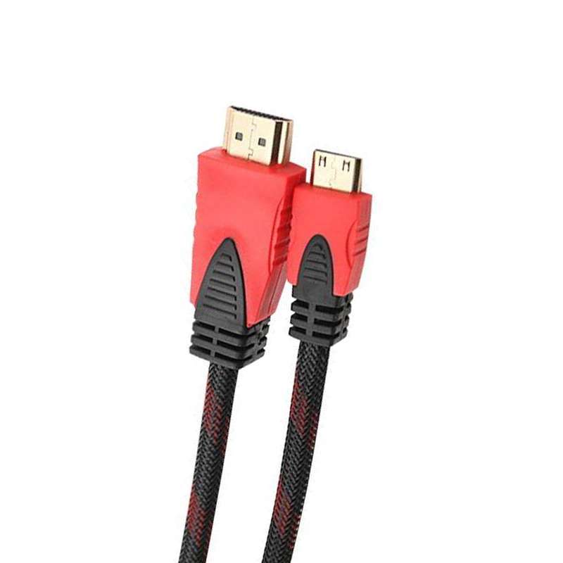 کابل تبدیل HDMI به MINI HDMI شارک مدل پوست ماری طول 1.5 متر