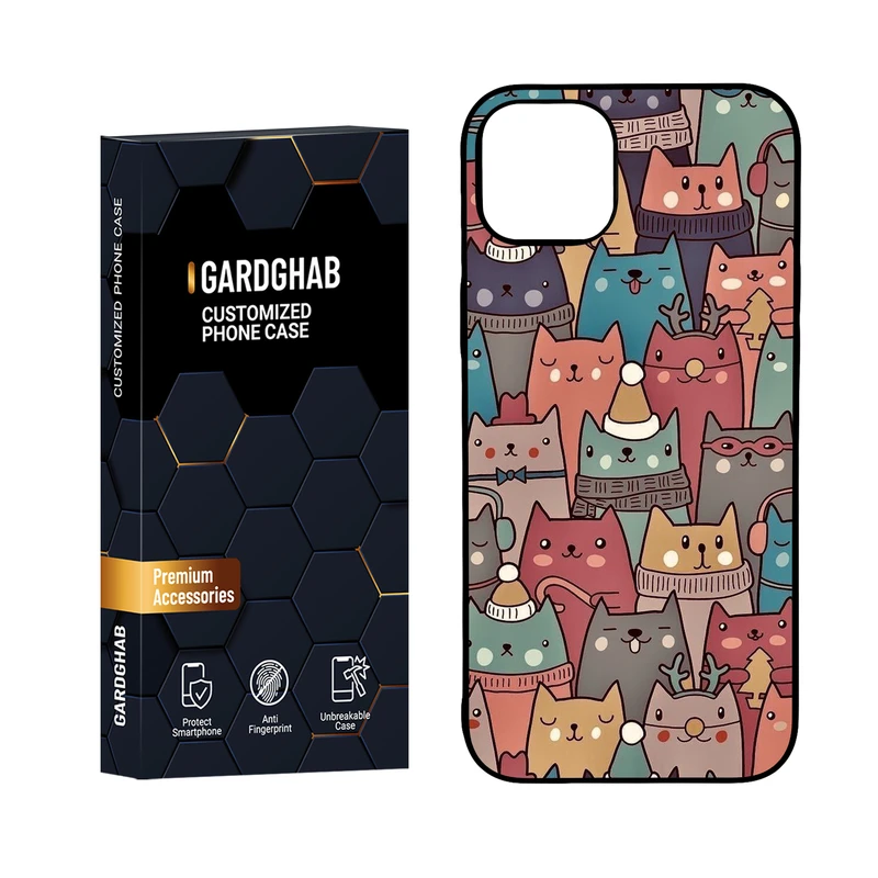 کاور گارد قاب مدل فانتزی مناسب برای گوشی موبایل اپل iPhone 15 Plus