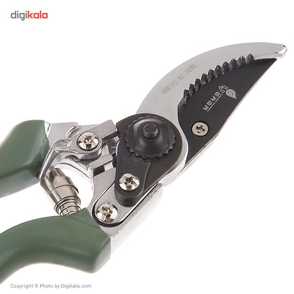 قیچی باغبانی تیغه دندانه دار ورگا مدل 8 اینچ