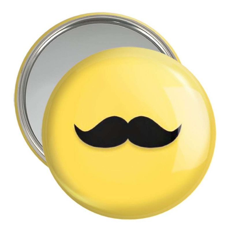 آینه جیبی خندالو مدل سبیل  کد 5951