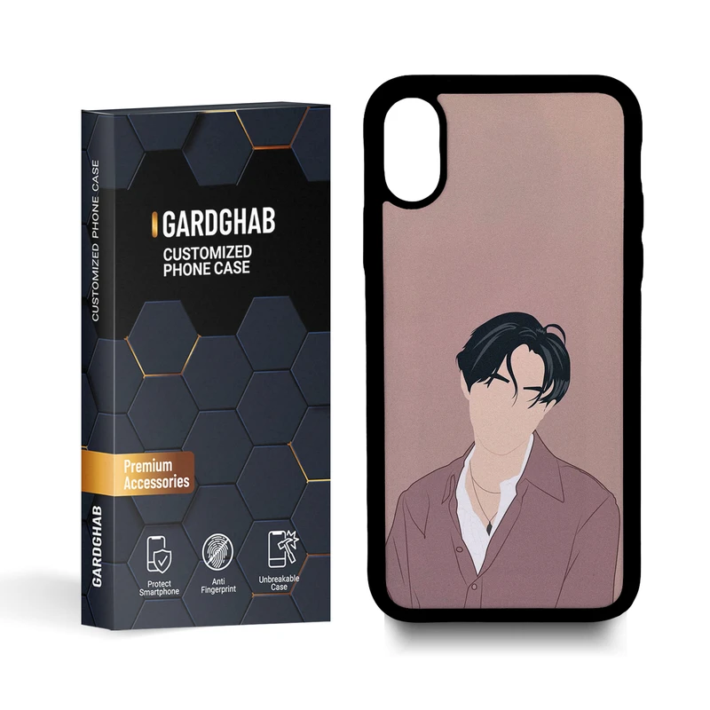  کاور گارد قاب مدل پسرانه مناسب برای گوشی موبایل اپل iphone x / xs 