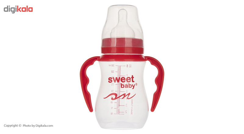 شیشه شیر سوییت بیبی مدل 672Sweet ظرفیت 250 میلی لیتر