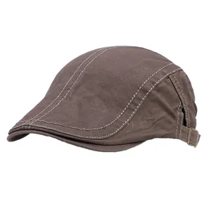 کلاه باراتا مدل کتان طرح بغل سگک