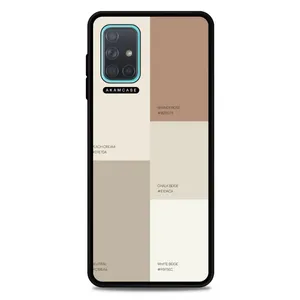 AKAM AMC-WSGA71-CREAMY-17 Cover For Samsung Galaxy A71