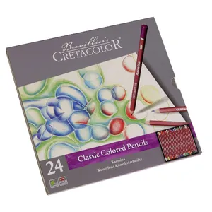 Cretacolor 27024 24 Colored Pencils