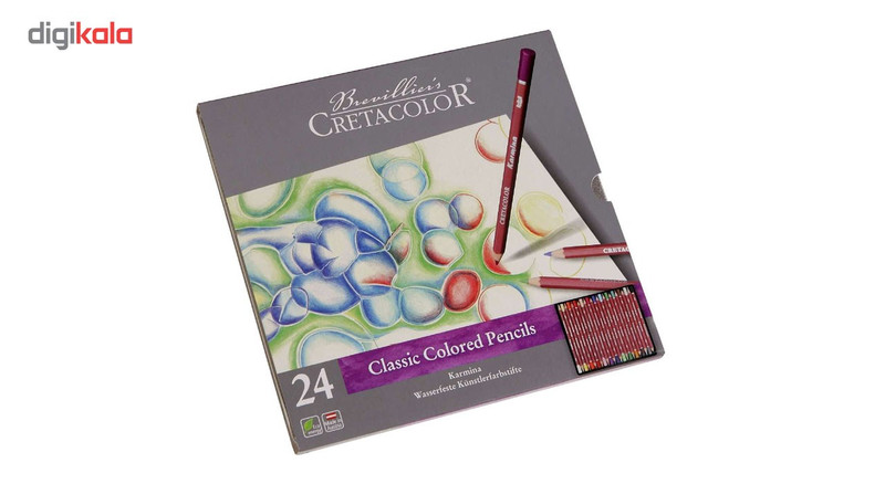 مداد رنگی 24 رنگ کرتاکالر مدل 27024