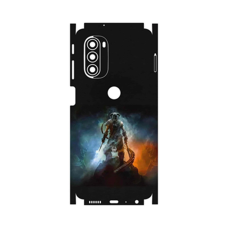 برچسب پوششی ماهوت مدل Skyrim Game Series-FullSkin مناسب برای گوشی موبایل موتورولا Moto G51 5G