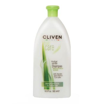 شامپو کراتینه کلیون مدل Herbal Gentle Shampoo حجم 500 میلی لیتر مناسب موهای معمولی