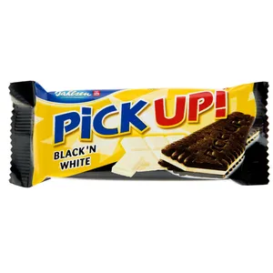 بیسکوییت شکلاتی بالزن مدل Black And White Single Bar  مقدار 28 گرم