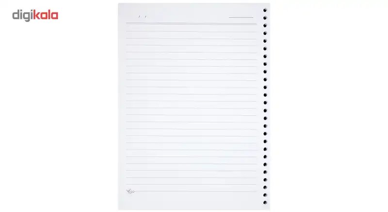 کاغذ کلاسور دوکادفتر بسته 100عددی