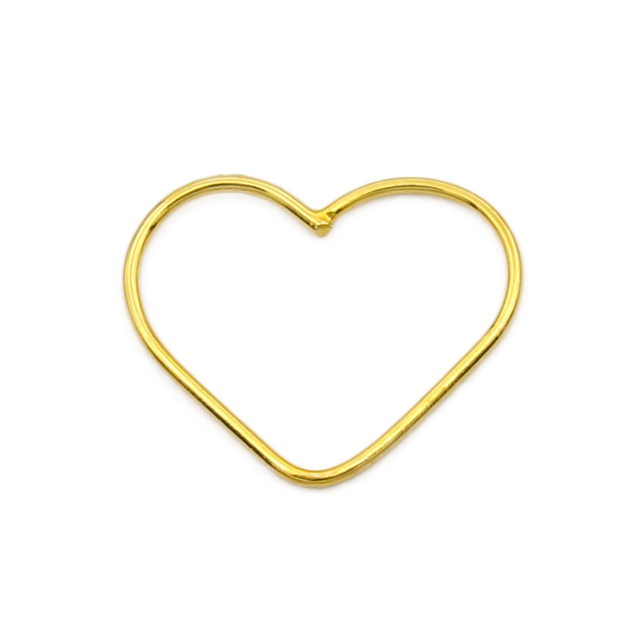 آویز گردنبند طلا 18 عیار زنانه کاپانی طرح قلب کد KP002 -  - 5