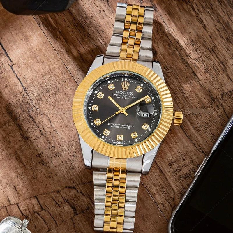 ساعت مچی عقربه ای زنانه مدل دیت جاست_gld_st08 ساعت مچی عقربه ای زنانه مدل دیت جاست_gld_st08