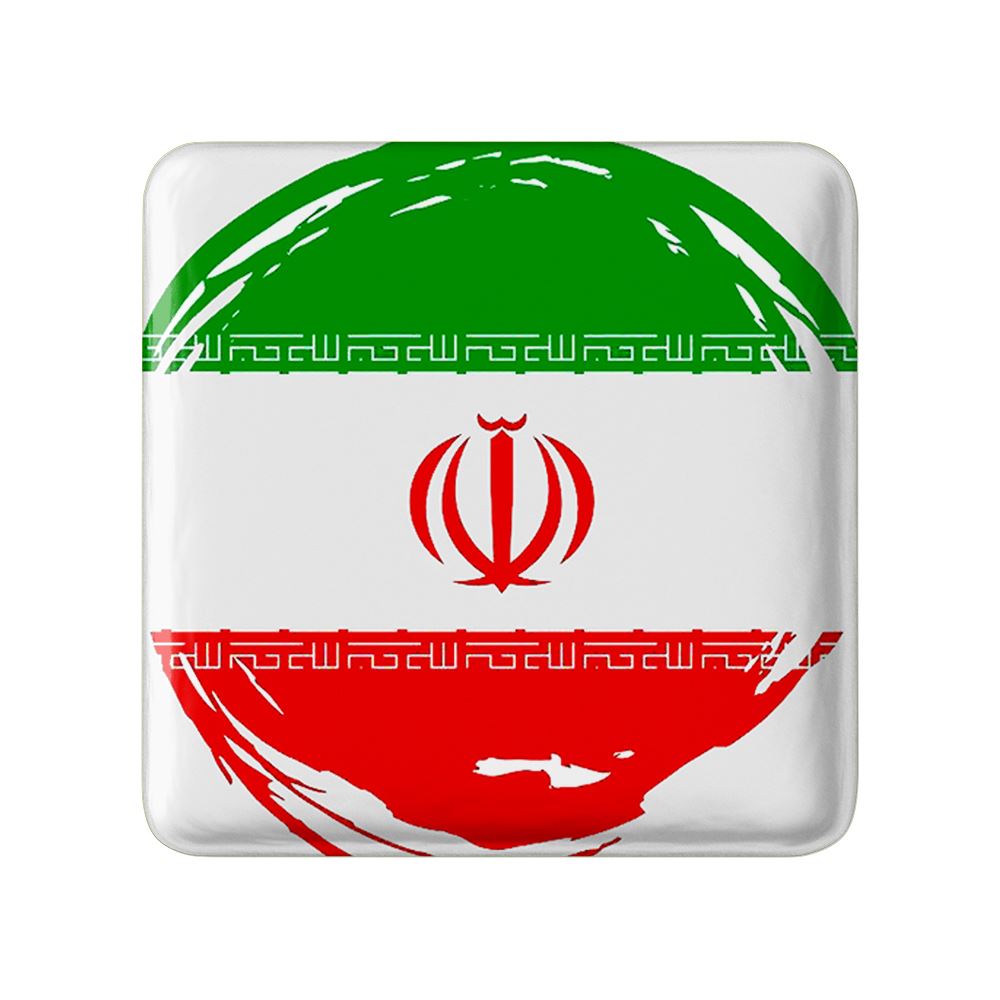 مگنت خندالو مدل پرچم ایران کد 23938