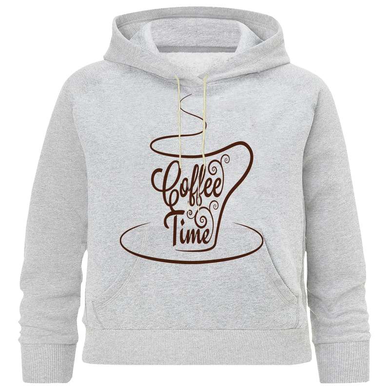 هودی دخترانه مدل قهوه کد M 34