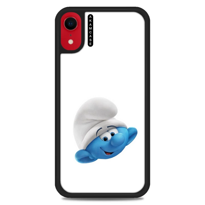 کاور آکام مدل AMC-WAXR-SMURFS-12 مناسب برای گوشی موبایل اپل iPhone XR