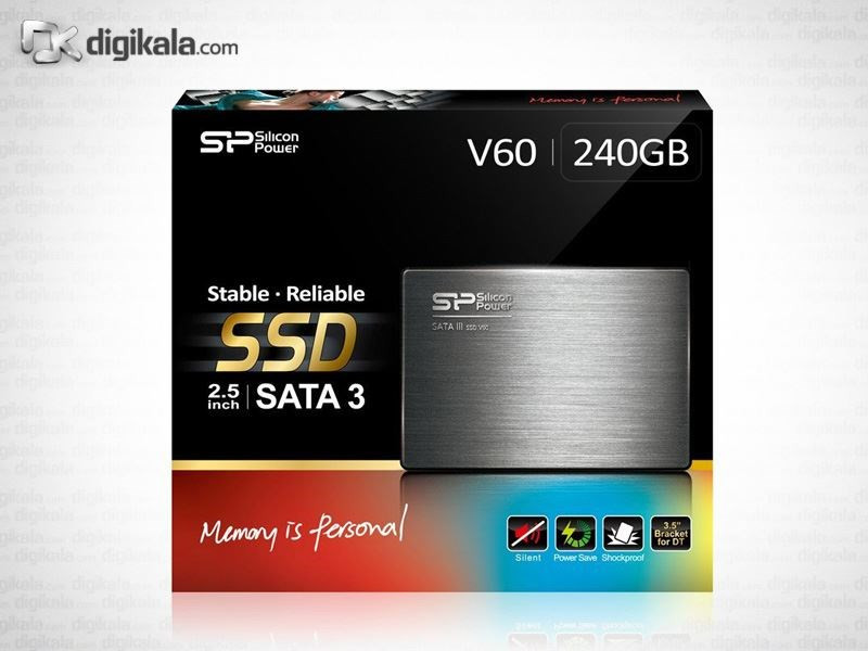 حافظه اس‌اس‌دی Silicon Power مدل V60 ظرفیت 240 گیگابایت 2