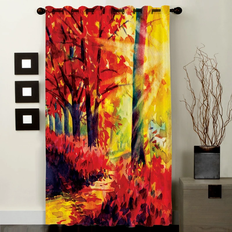 پرده رنس مدل C1-50116 ارتفاع 290 سانتی متر