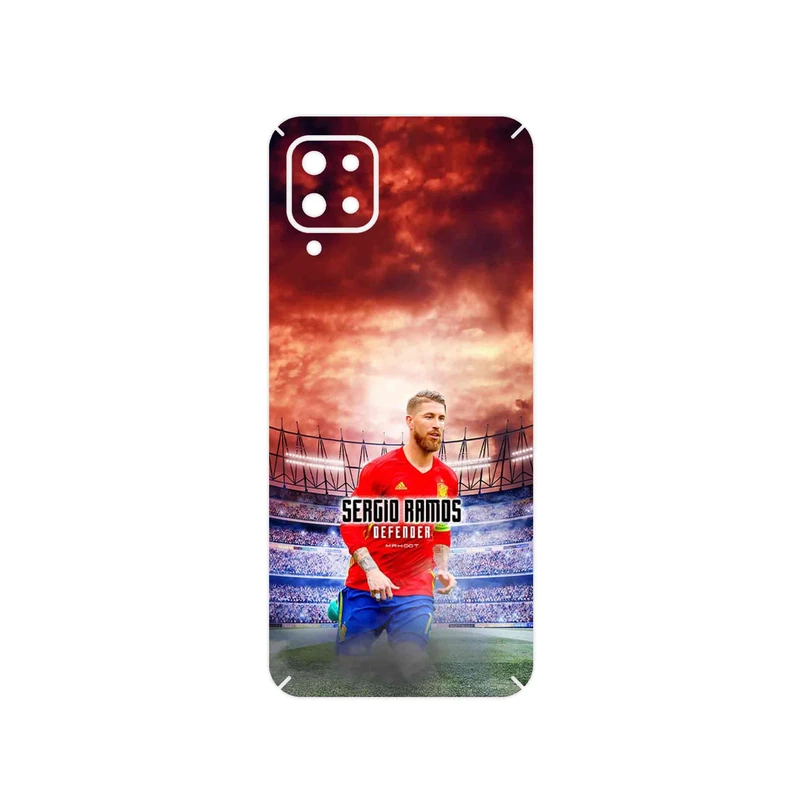 برچسب پوششی ماهوت مدل Sergio Ramos مناسب برای گوشی موبایل سامسونگ Galaxy A12 Nacho