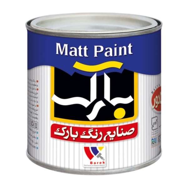 رنگ روغنی سفید مات آلکیدی بارک مدل ماتادور وزن 4 کیلوگرم