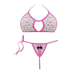 ست شورت و سوتین زنانه مدل gol goli2