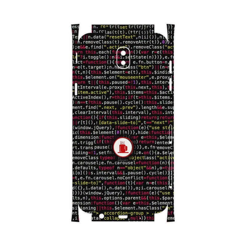 برچسب پوششی ماهوت مدل Programming 1-FullSkin مناسب برای گوشی موبایل سامسونگ Galaxy J5 Pro