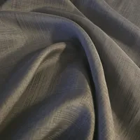 پارچه پرده عرض ۳ متر مدل نازلی ساده  رنگ طوسی