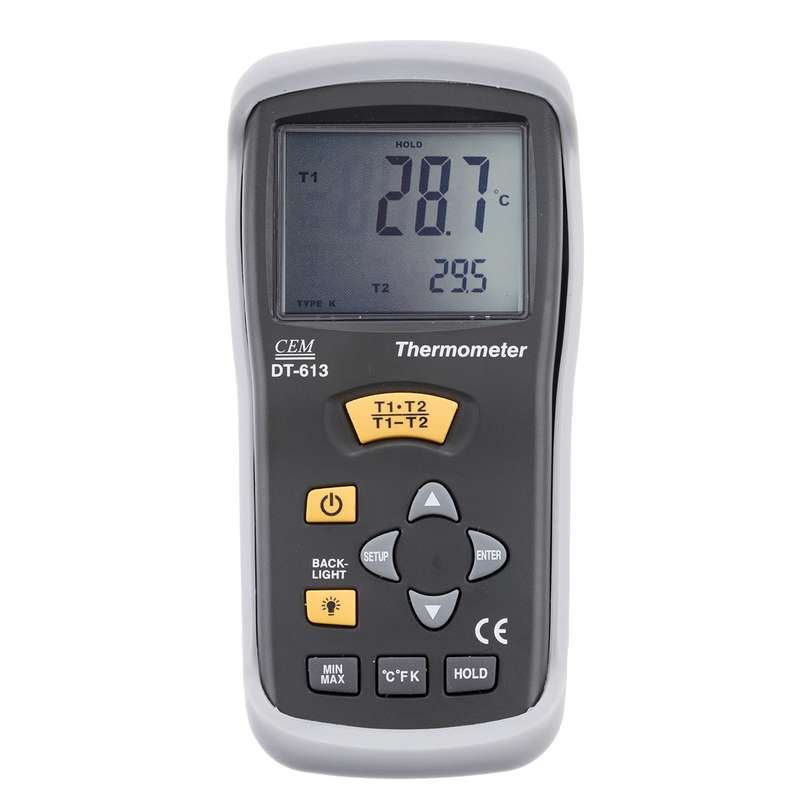 دماسنج ترموکوپل سی ای ام مدل DT-613 دماسنج ترموکوپل سی ای ام مدل DT-613