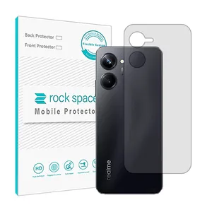Rock space HyGEL model Transparent phone back protector suitable for Realme 10 Pro mobile phone