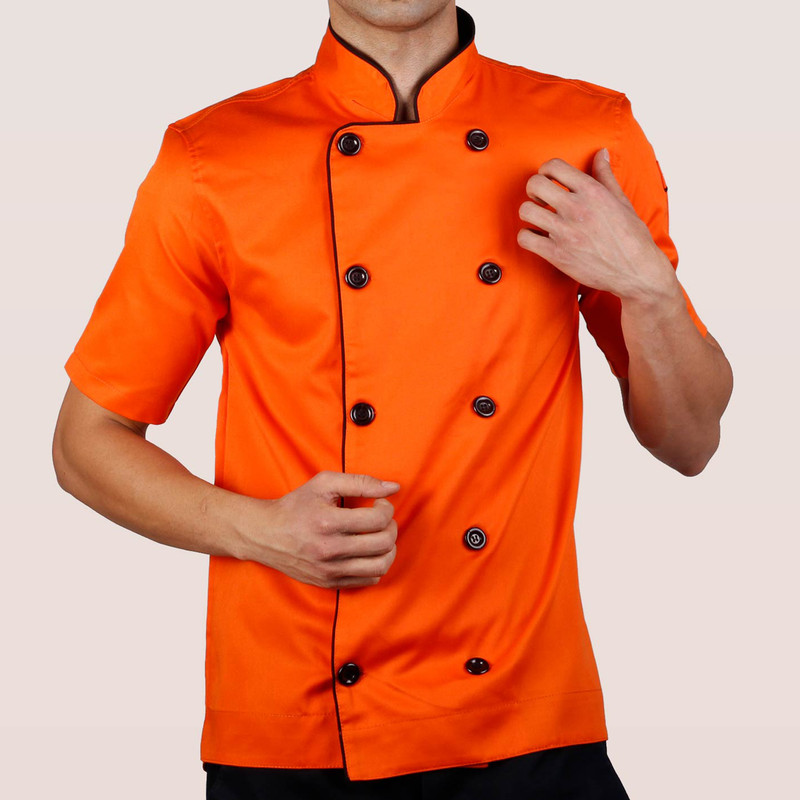 روپوش آشپزی مدل آستین کوتاه روپوش آشپزی مدل آستین کوتاه