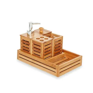 ست سرویس بهداشتی 6 تکه مدل bambu-597