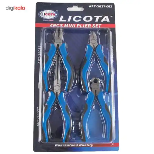 مجموعه 4 عددی انبر لیکوتا مدل APT-3637K02