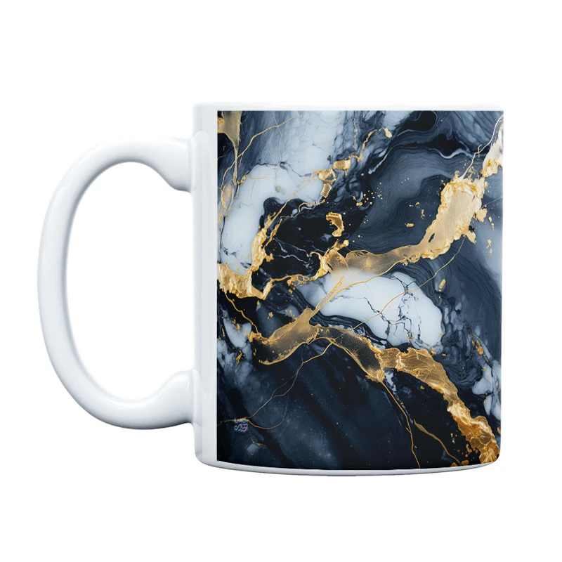 ماگ حس آمیزی طرح Marble مدل مرمر کد 023