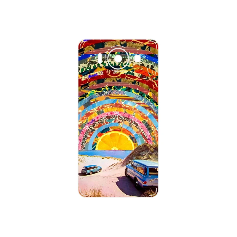 برچسب پوششی ماهوت مدل Collage of Orange Sky مناسب برای گوشی موبایل مایکروسافت Lumia 950