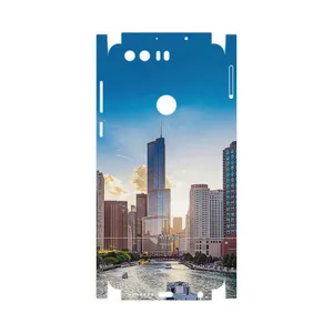 MAHOOT City of Chicago-FullSkin Cover Sticker for Honor 8