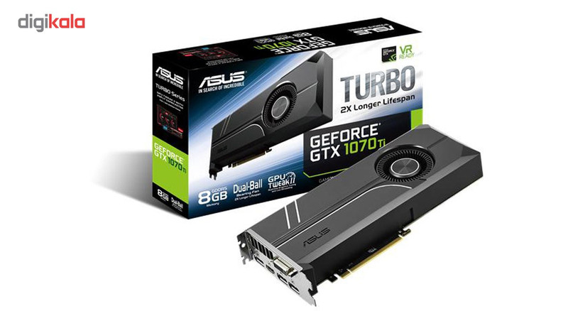 کارت گرافیک ایسوس مدل TURBO-GTX1070TI-8G