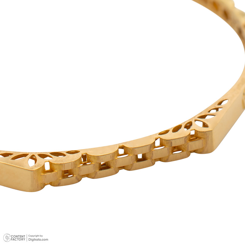 النگو طلا 18عیار رستا گالری مدل بنگل 14030211 النگو طلا 18عیار رستا گالری مدل بنگل 14030211