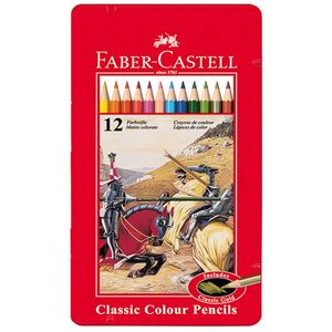 نقد و بررسی مداد رنگی 12 رنگ فابر کاستل مدل Classic توسط خریداران