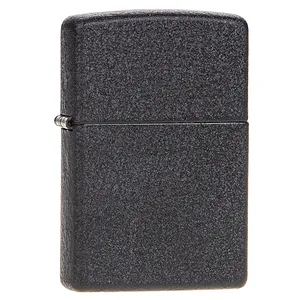 Zippo Reg Black Crackle 236 Lighter